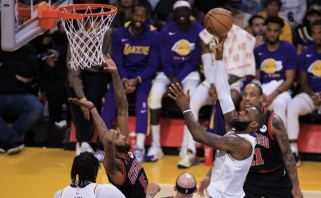"Bulls" sugadino Jameso sugrįžimą į aikštę – įveikė "Lakers" Los Andžele (rezultatai)