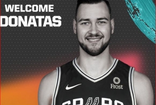 D.Motiejūnas oficialiai tapo "Spurs" žaidėju