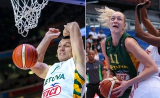 Geriausi 2015 m. Lietuvos krepšininkai - J.Mačiulis ir G.Petronytė