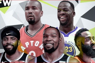K.Durantas išrinko idealią komandą iš krepšininkų, su kuriais yra kartu žaidęs