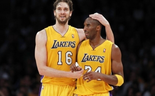"Lakers" pagerbs Gasolį