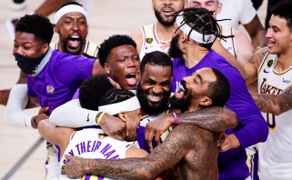 "Lakers" su karaliumi L.Jamesu - NBA čempionai