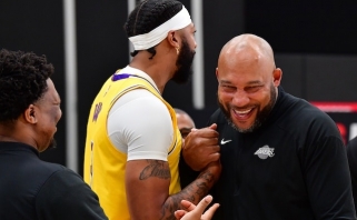 "Lakers" treneris po pergalės prieš "Warriors" papasakojo apie Daviso traumas