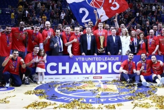 CSKA krepšininkai įveikė "Chimki" ekipą ir apgynė čempionų titulą