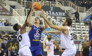 "Neptūnas" Salonikuose iškovojo triuškinančią pergalę FIBA Čempionų lygoje
