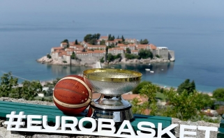 Eurobasket čempionų trofėjų bus galima pamatyti rinktinės rungtynių Lietuvoje metu