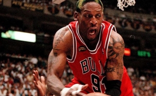 D.Rodmanas apie "Bulls": su tais vaikinais eičiau į karą, 1999 m. lengvai laimėtumėm ketvirtą kartą paeiliui