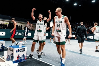 3x3 Europos taurės pirmąjį etapą įveikusios Lietuvos rinktinės sužinojo varžovus ketvirtfinalyje