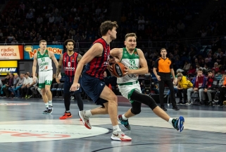 "Žalgiriis" Baskonijoje patyrė didžiausią pralaimėjimą šį sezoną
