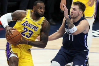 NBA: Dončičius pranoko LeBroną, "Pacers" laimėjo be centrų (rezultatai)