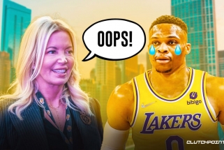 "Lakers" savininkė pavadino Westbrooką geriausiu praėjusio sezono žaidėju, tačiau vėliau pasitaisė