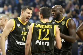 J.Mačiulis svariai prisidėjo prie AEK pergalės FIBA Čempionų lygos aštuntfinalyje