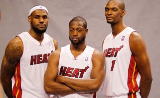 Wade'as: neapykanta "Heat" "Didžiajam trejetui" susijusi su mūsų odos spalva