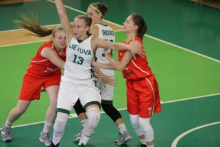 Europos čempionatui besiruošiančios lietuvės antrą kartą įveikė Baltarusijos rinktinę