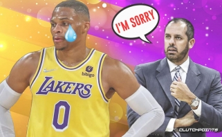 "Lakers" strategas prisiėmė kaltę dėl nevykusio Westbrooko debiuto: tai lengva ištaisyti