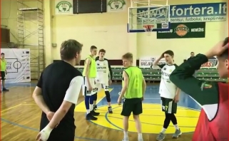 Savaitgalį Kėdainiuose rinkosi jaunieji krepšinio talentai (video)