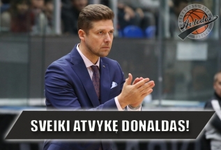 Oficialu: Donaldas Kairys tapo „Avtodor“ vyriausiuoju treneriu 