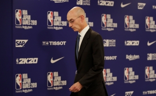 NBA vadovas: koronavirusu užsikrėtė daugiau žaidėjų nei buvo pranešta