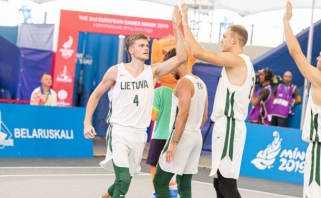 Lietuvos 3×3 krepšinio rinktinė startuos Europos čempionate Vengrijoje