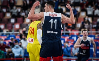 CSKA žaidėjų vedami rusai užsitikrino vietą "Eurobasket 2022" (rezultatai)