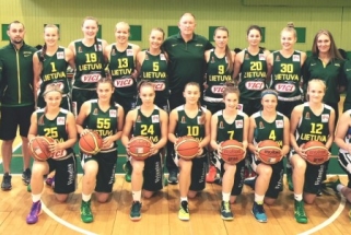 Lietuvai - U16 merginų Europos čempionato B diviziono auksas