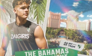 "Žalgirio" jaunimo Bahamuose laukia turnyras su NCAA universitetais