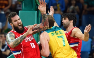 Nepadorus pusfinalis: lietuvius triuškinę australai - bejėgiai prieš Serbiją