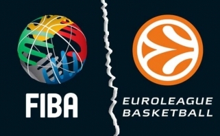 FIBA prisiteisė iš Eurolygos kone milijoną eurų 