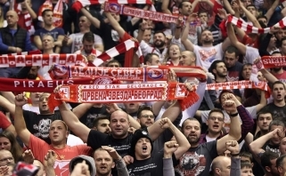 "Crvena Zvezda" iš Eurolygos artėjančių švenčių proga sulaukė piniginės baudos