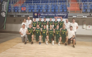 Lietuviai pasaulio kurčiųjų krepšinio čempionate sutriuškino ir ispanus