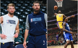NBA atidunda: Sabonis ir Valančiūnas sužinojo varžovus, pirmas mačas – "Lakers" su "Clippers"