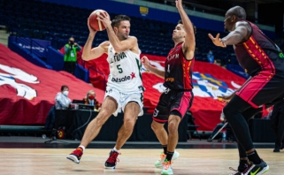 Atnaujintame FIBA reitinge Lietuva liko toje pačioje pozicijoje