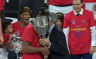 Eurolygos čempionų titulą susigrąžino CSKA klubas, MVP - W.Clyburnas