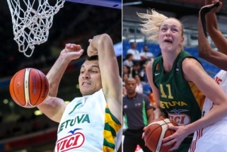 Geriausi 2015 m. Lietuvos krepšininkai - J.Mačiulis ir G.Petronytė