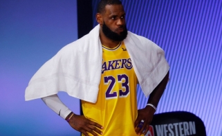 LeBronas įvardijo problemą, kuri gali sukliudyti geram "Lakers" pasirodymui