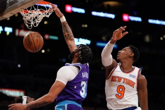 Ekspertas: "Knicks" pasirengę permokėti už "Lakers" žvaigždę Davisą, neliečiamas itik Barrettas
