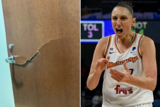 Čempionės titulo nelaimėjusi WNBA žvaigždė išlaužė drabužinės duris 