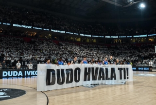 Po anapilin iškeliavusio Dudos pagerbimo – "Partizan" pergalė prieš Eurolygos čempionus