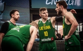 Latviams nusileidusi Lietuvos 3x3 rinktinė olimpiadoje nežais