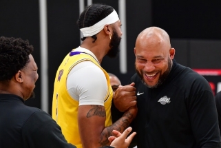 "Lakers" treneris po pergalės prieš "Warriors" papasakojo apie Daviso traumas