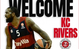 K.C.Riverso karjeroje – vėl lietuviški akcentai: naujojoje komandoje sutiks Kairį