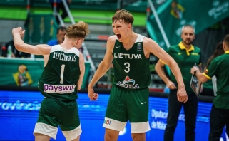 Perlipę pusfinalio barjerą lietuviai šokiruotų pasaulį – penkiskart čempionė JAV nežino nesėkmės skonio
