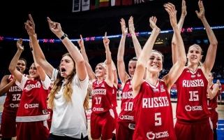 Įsibėgėjančios Rusijos krepšininkės pateko į Europos čempionato ketvirtfinalį 