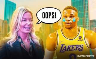 "Lakers" savininkė pavadino Westbrooką geriausiu praėjusio sezono žaidėju, tačiau vėliau pasitaisė