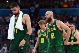 Lietuvos rinktinė liko septinta - geriau nei Londone, bet paskutinė iš Europos ekipų