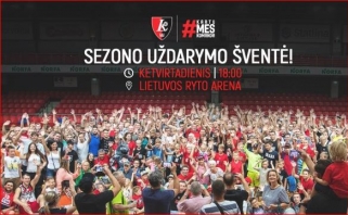 "Lietuvos rytas" sezono uždarymo šventėje pristatys naują komandos pavadinimą