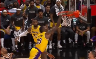 Fantastiška "Lakers" ataka ir įspūdingas S.Dinwiddie dėjimas - gražiausi NBA momentai