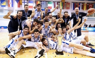 Lietuvius pusfinalyje įveikę graikai - Europos čempionai