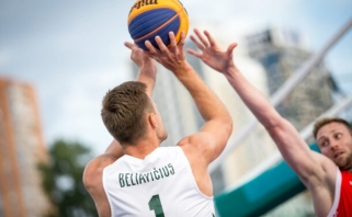 Visas rungtynes Ukrainoje laimėjusi Lietuvos 3×3 rinktinė pateko į Europos čempionatą