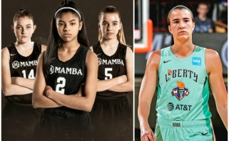 Netradicinėje WNBA naujokių biržoje – simbolinis šaukimas žuvusiai K.Bryanto dukrai
